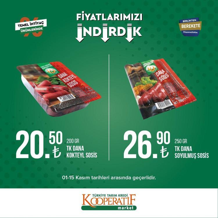 Ayçiçek yağı fiyatlarında büyük indirim geldi Tarım Kredi Kooperatif marketlerinde indirimli ürünler tek tek açıklandı