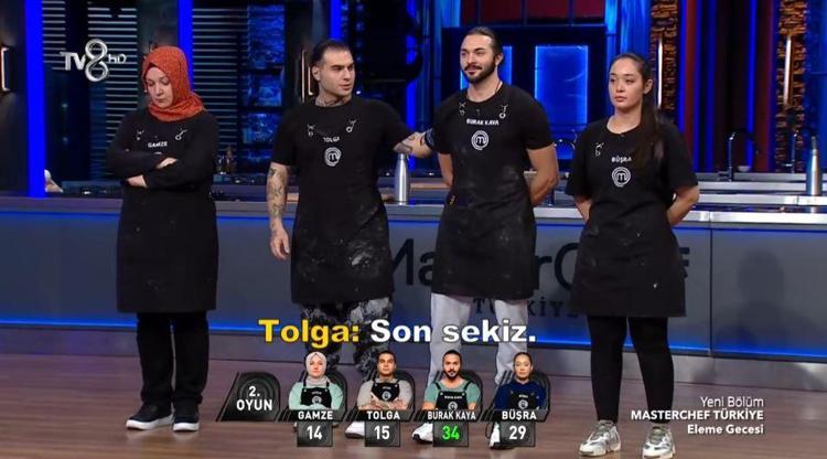 Masterchef elenen isim belli oldu Büşra mı, Burak Kaya mı, Tolga mı Gamze mi