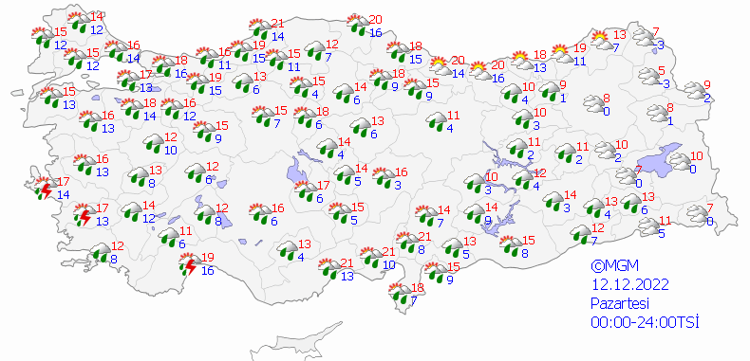 Şiddetli kar ve yağmur açıklaması Marmara, Ege, Akdenizde problem yaratacak, 2 gün sürecek