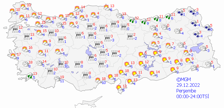 Yoğun kar yağışı başlıyor Meteoroloji son dakika il il duyurdu, sıcaklık 4 dereceye düşecek