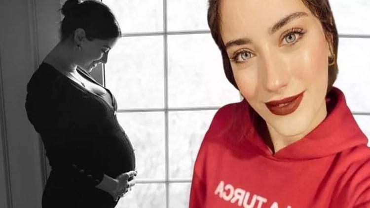 Hazal Kayadan hamilelik pozu Fena kocam köylüyümdür