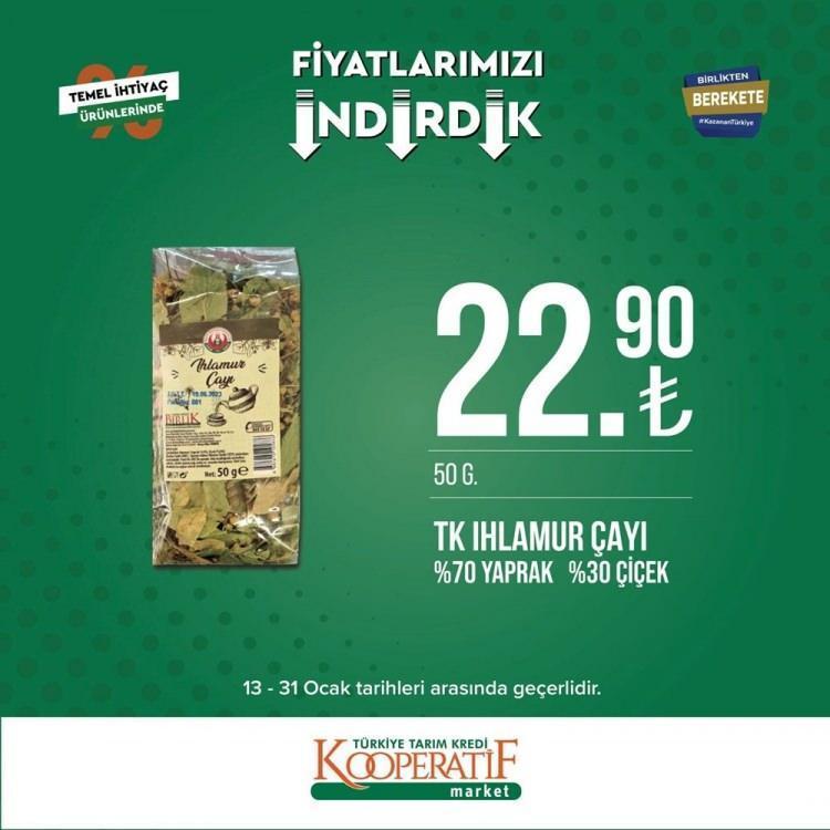 Tarım Kredi Marketlerinde büyük indirim Birçok üründe fiyatlar düştü, tek tek açıklandı