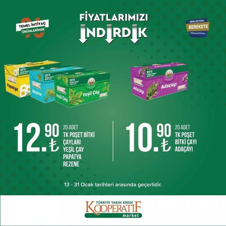 Tarım Kredi Marketlerinde büyük indirim Birçok üründe fiyatlar düştü, tek tek açıklandı
