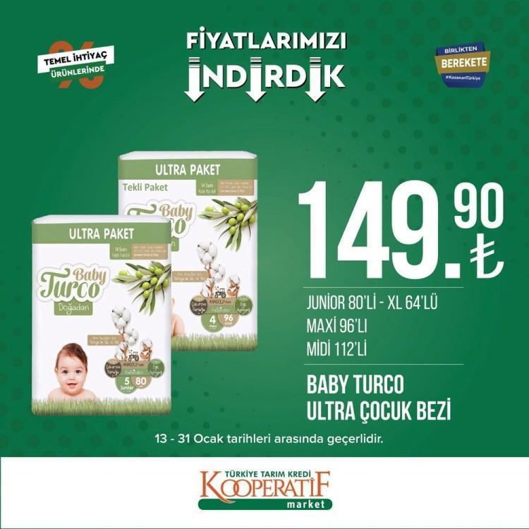 Tarım Kredi Marketlerinde büyük indirim Birçok üründe fiyatlar düştü, tek tek açıklandı