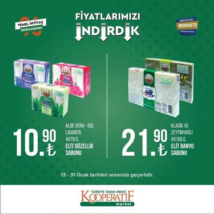 Tarım Kredi Marketlerinde büyük indirim Birçok üründe fiyatlar düştü, tek tek açıklandı