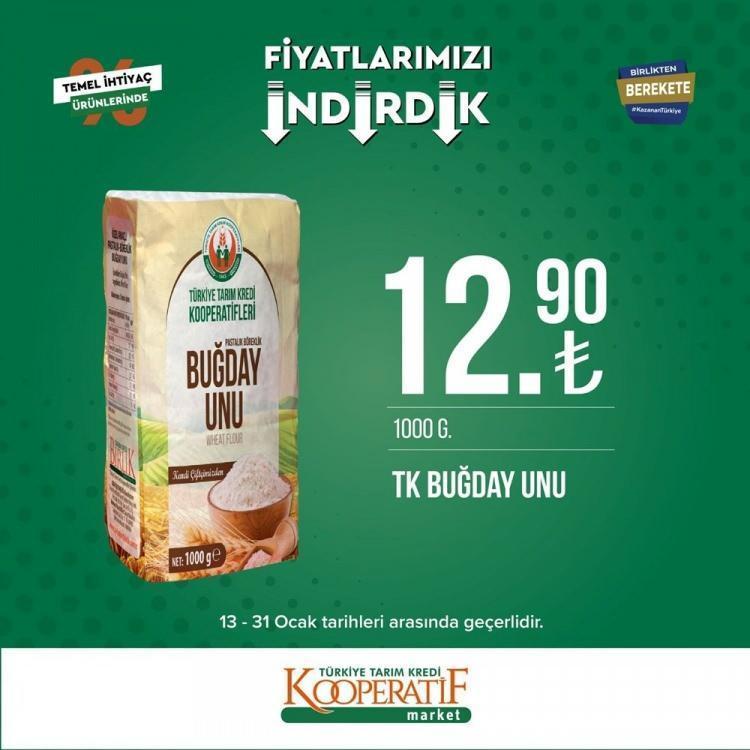 Tarım Kredi Marketlerinde büyük indirim Birçok üründe fiyatlar düştü, tek tek açıklandı