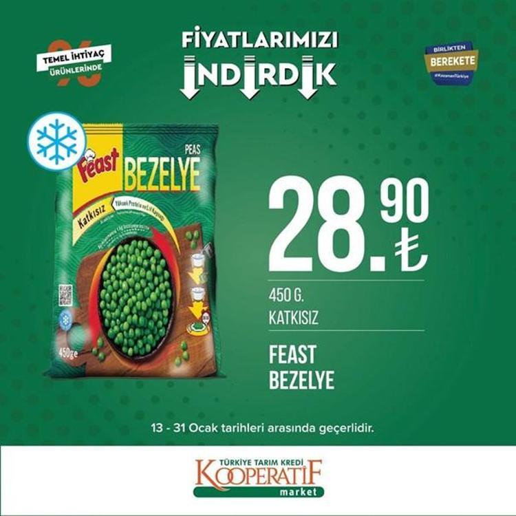 Tarım Kredi Kooperatif Market indirimli ürünler listesi kataloğu (17-31 Ocak) Tarım Kredi Market kataloğunda hangi ürün fiyatları indirimli, listede neler var