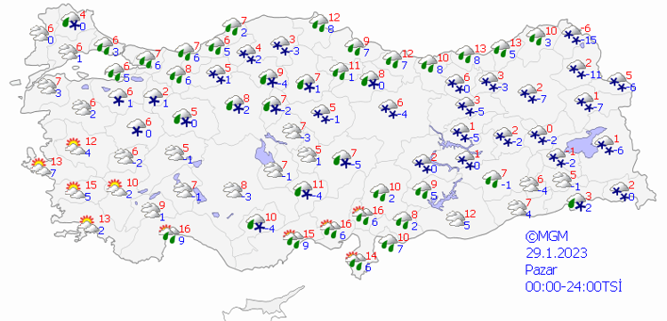 37 ilde kar yağışı ve soğuk hava dalgası başlıyor Günü belli oldu, Meteoroloji son dakika duyurdu