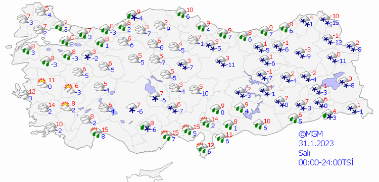 37 ilde kar yağışı ve soğuk hava dalgası başlıyor Günü belli oldu, Meteoroloji son dakika duyurdu