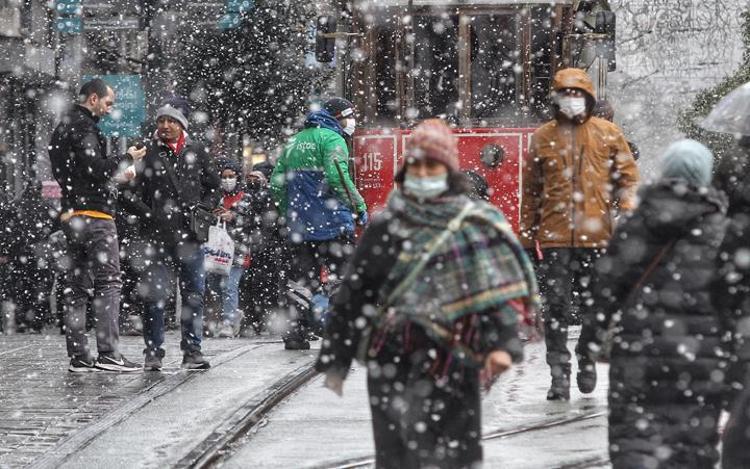 Kar yağışı başladı Meteoroloji yoğun kar için tarih verdi, kara kış tüm Türkiyeyi ele geçirecek