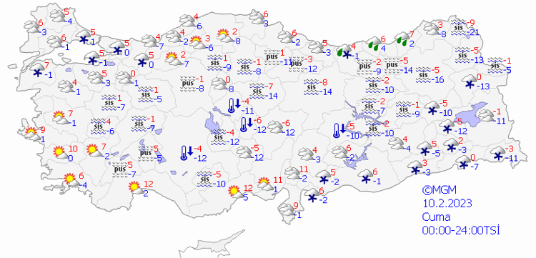 Şiddetli kar yağışı ve kar sağanakları başladı Meteorolojiden son dakika uyarısı, devam edecek