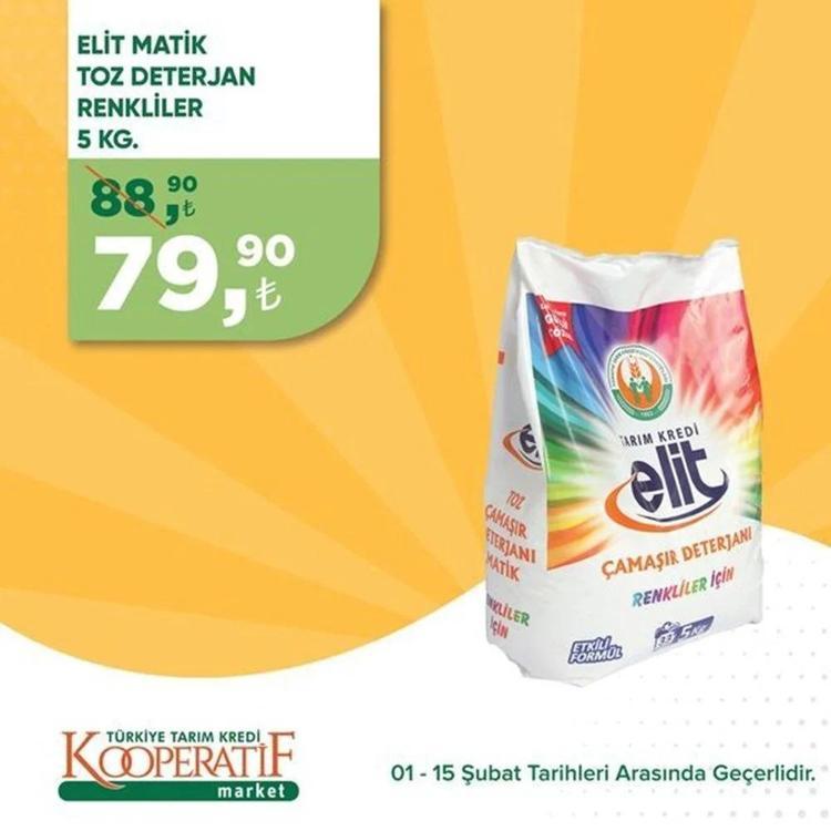 Tarım Kooperatif Market 9-15 Şubat depreme özel indirimli katalogu yayınlandı İndirimli ürünler listesi.. Çocuk bezi, şampuan, havlu...