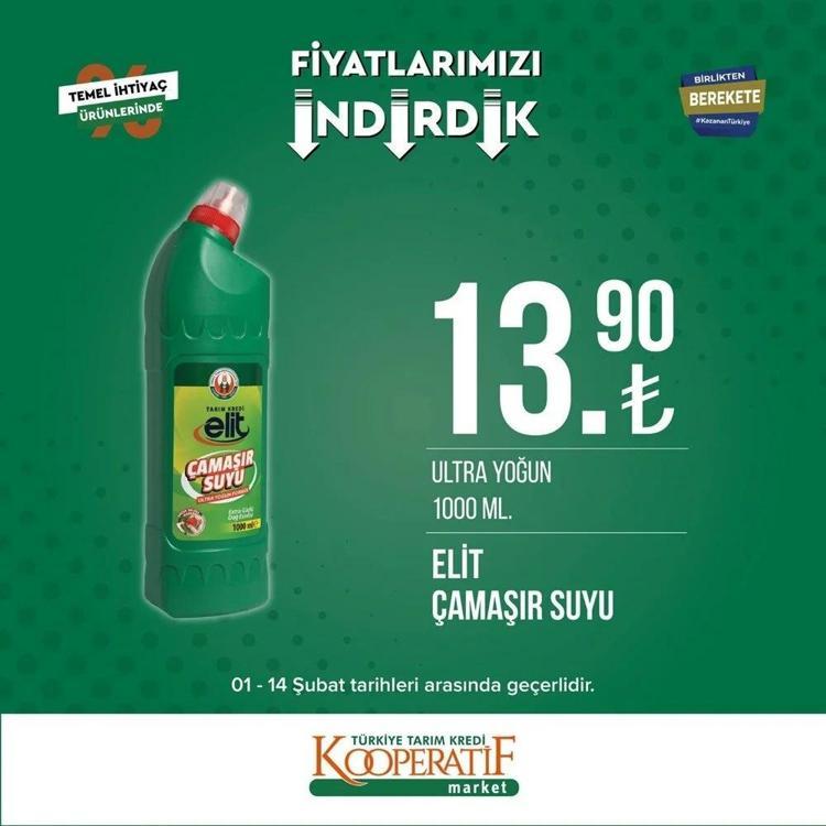 Tarım Kooperatif Market 9-15 Şubat depreme özel indirimli katalogu yayınlandı İndirimli ürünler listesi.. Çocuk bezi, şampuan, havlu...