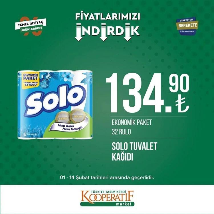 Tarım Kooperatif Market 9-15 Şubat depreme özel indirimli katalogu yayınlandı İndirimli ürünler listesi.. Çocuk bezi, şampuan, havlu...