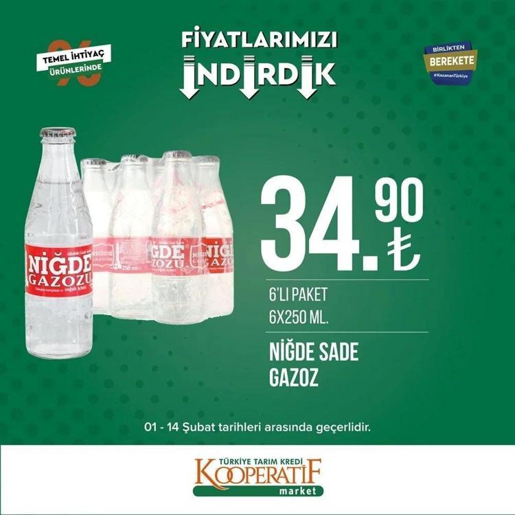 Tarım Kooperatif Market 9-15 Şubat depreme özel indirimli katalogu yayınlandı İndirimli ürünler listesi.. Çocuk bezi, şampuan, havlu...