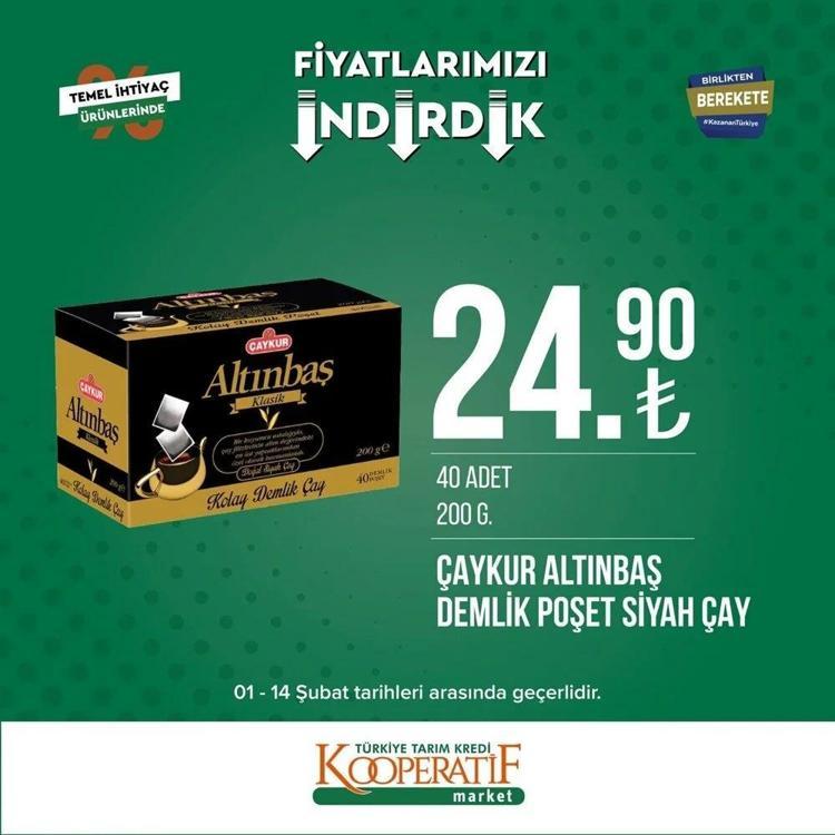 Tarım Kooperatif Market 9-15 Şubat depreme özel indirimli katalogu yayınlandı İndirimli ürünler listesi.. Çocuk bezi, şampuan, havlu...