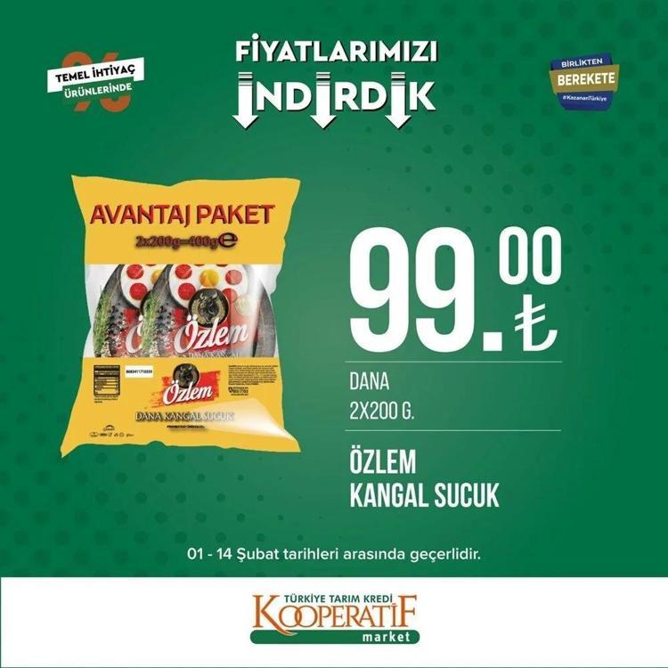 Tarım Kooperatif Market 9-15 Şubat depreme özel indirimli katalogu yayınlandı İndirimli ürünler listesi.. Çocuk bezi, şampuan, havlu...