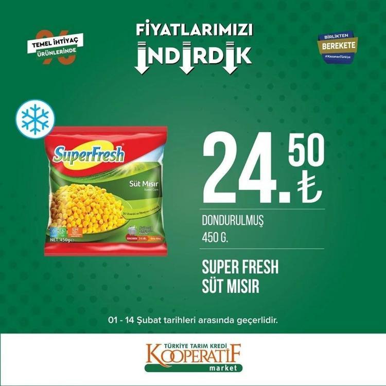 Tarım Kooperatif Market 9-15 Şubat depreme özel indirimli katalogu yayınlandı İndirimli ürünler listesi.. Çocuk bezi, şampuan, havlu...