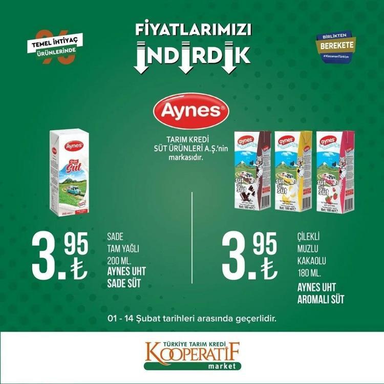 Tarım Kooperatif Market 9-15 Şubat depreme özel indirimli katalogu yayınlandı İndirimli ürünler listesi.. Çocuk bezi, şampuan, havlu...