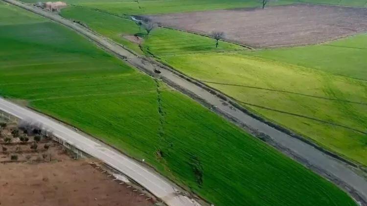 Fay kırığı görüntülendi Kilometrelerce uzunlukta, felaketin büyüklüğü ortaya çıktı