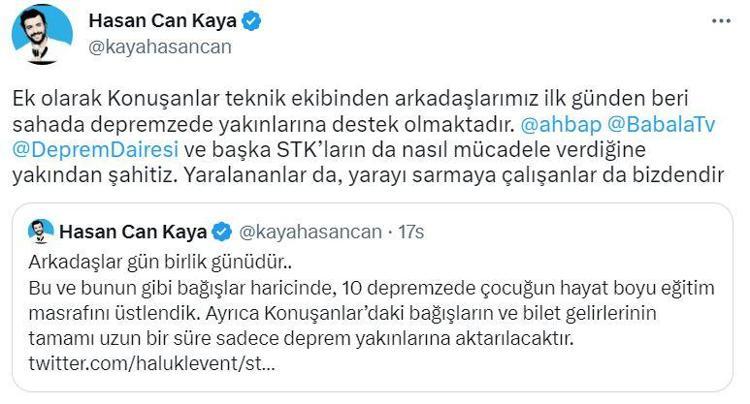 KONUŞANLAR TEKNİK EKİBİ DE SAHADA