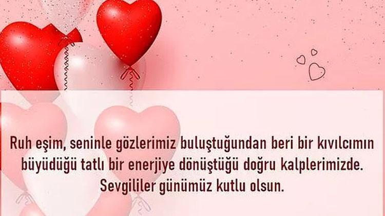 14 Şubat Sevgililer Günü mesajları, sözleri Instagram, Twitter, WhatsApp, Facebook için 14 Şubat Sevgililer Günü mesajları ile kadına erkeğe romantik sevgililer günü mesajları