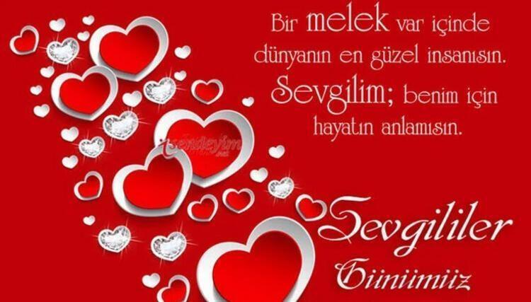 Sevgiliye 14 Şubat yıldönümü mesajları Sevgililer Gününde sevgiliyi mutlu edecek notlar, romantik sözler