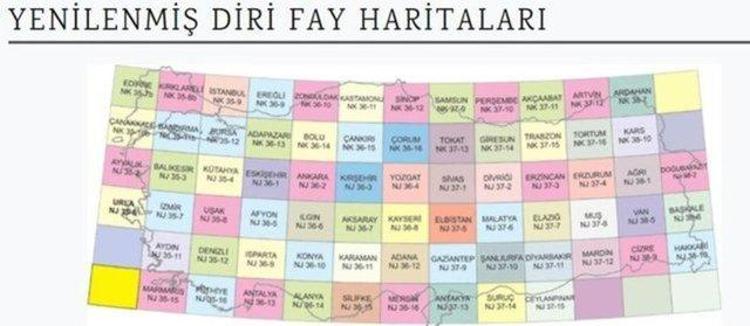 BİRİNCİ DERECE RİSKLİ BÖLGELER