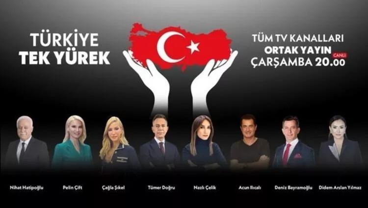 Türkiye Tek Yürek kampanyasında toplam ne kadar bağış toplandı Kim ne kadar bağış yaptı