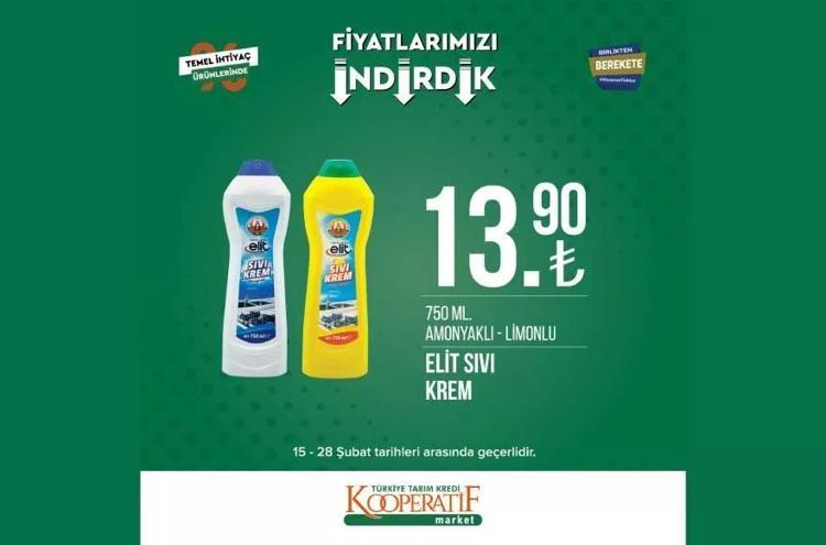 Tarım Kooperatif Market 28 Şubat özel katalog yayınlandı İndirimli ürünler listesi belli oldu Çocuk bezi 89 TL, 1 KG Kıyma 62 TL, ayçiçek yağı...
