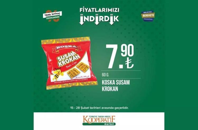 Tarım Kooperatif Market 28 Şubat özel katalog yayınlandı İndirimli ürünler listesi belli oldu Çocuk bezi 89 TL, 1 KG Kıyma 62 TL, ayçiçek yağı...
