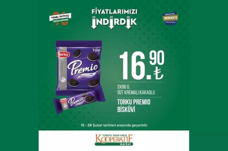 Tarım Kooperatif Market 28 Şubat özel katalog yayınlandı İndirimli ürünler listesi belli oldu Çocuk bezi 89 TL, 1 KG Kıyma 62 TL, ayçiçek yağı...
