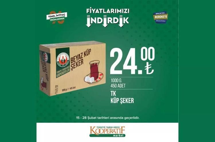 Tarım Kooperatif Market 28 Şubat özel katalog yayınlandı İndirimli ürünler listesi belli oldu Çocuk bezi 89 TL, 1 KG Kıyma 62 TL, ayçiçek yağı...