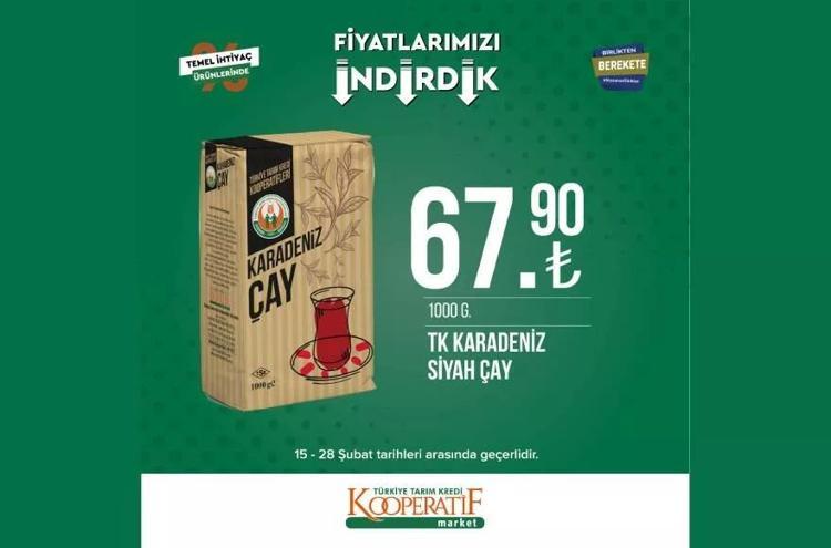 Tarım Kooperatif Market 28 Şubat özel katalog yayınlandı İndirimli ürünler listesi belli oldu Çocuk bezi 89 TL, 1 KG Kıyma 62 TL, ayçiçek yağı...