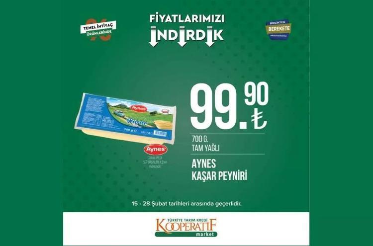 Tarım Kooperatif Market 28 Şubat özel katalog yayınlandı İndirimli ürünler listesi belli oldu Çocuk bezi 89 TL, 1 KG Kıyma 62 TL, ayçiçek yağı...
