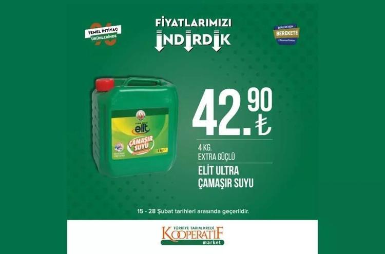 Tarım Kooperatif Market 28 Şubat özel katalog yayınlandı İndirimli ürünler listesi belli oldu Çocuk bezi 89 TL, 1 KG Kıyma 62 TL, ayçiçek yağı...