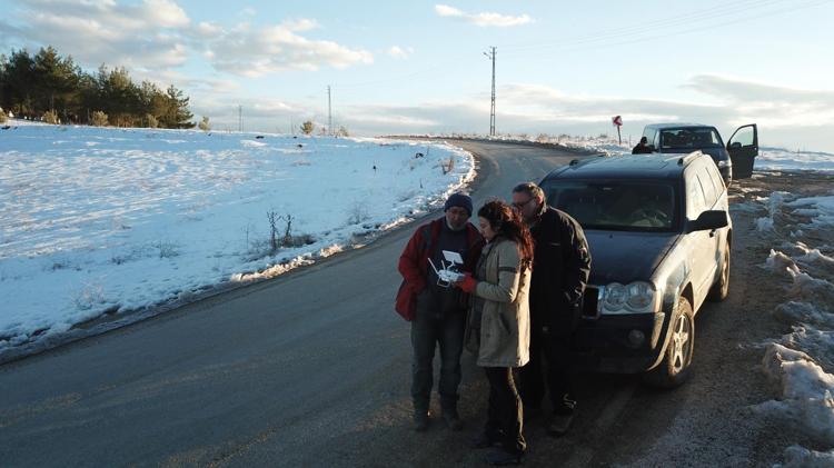 Fay hattı ortaya çıktı Uzman isimler deprem bölgesinde görüntüledi