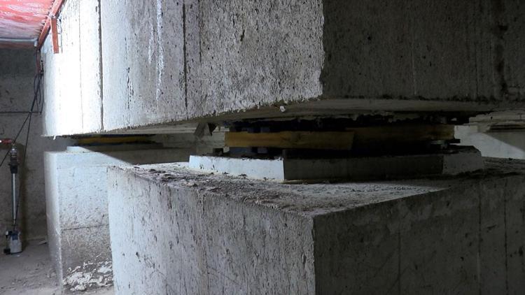 Depreme kalkan: Sismik izolatör Şiddetin üçte biri hissediliyor
