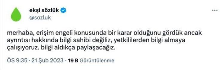 Ekşi Sözlük neden kapatıldı 15 gündür kapalı olan Ekşi Sözlük ne zaman açılacak İşte cevabı