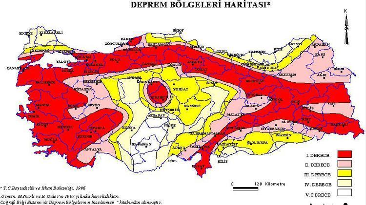 MTA DİRİ FAY HARİTASI NEDİR