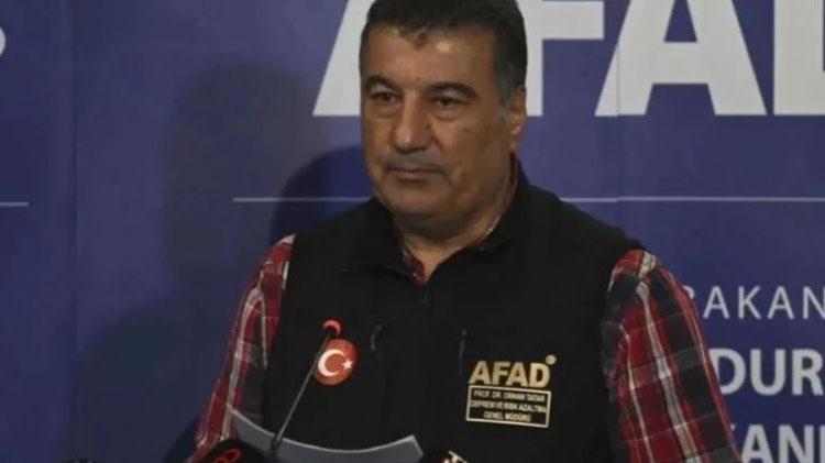 AFAD Başkanı Tatar’ın açıklamaları