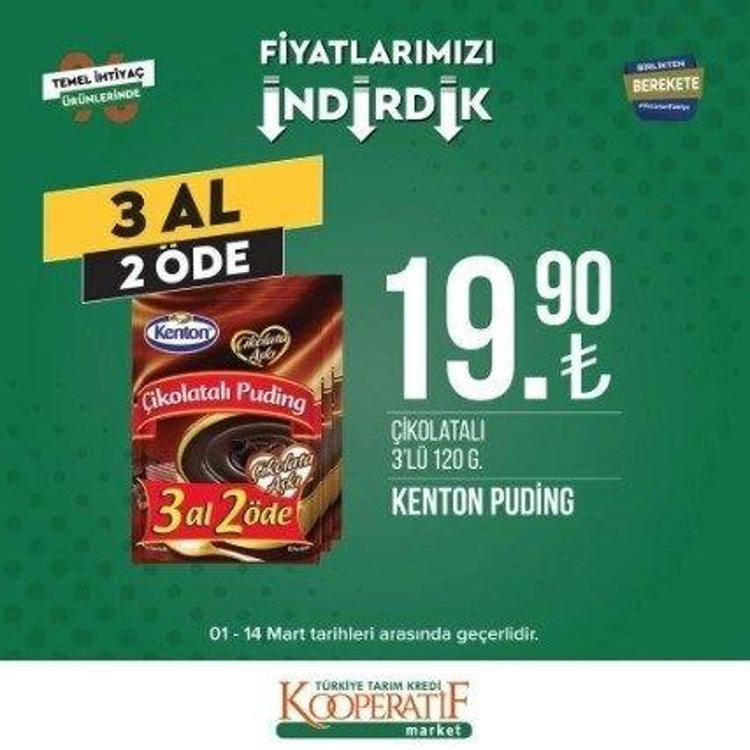Tarım Kredi Markette Ramazan indirimi 13-31 Mart 2023 katalog yayınlandı 9 KG deterjan 104 TL, 5 LT Ayçiçek Yağı fiyatı indi