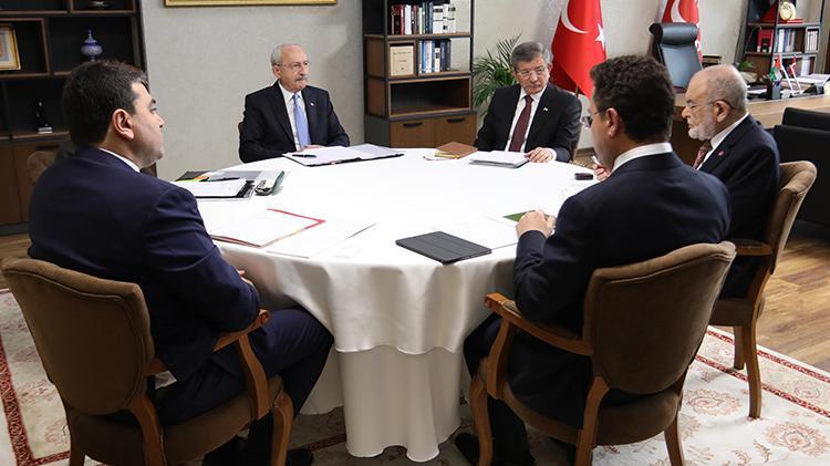 6LI MASADA KİMLER VAR, HANGİ PARTİLER VAR
