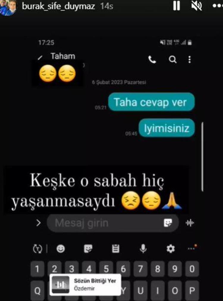 KEŞKE O SABAH HİÇ YAŞANMASAYDI