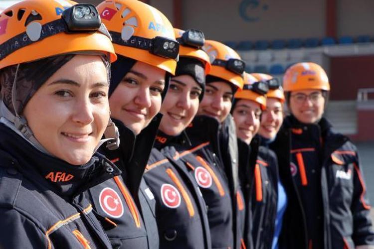 AFADın melekleri ilk görevi başarıyla tamamladı