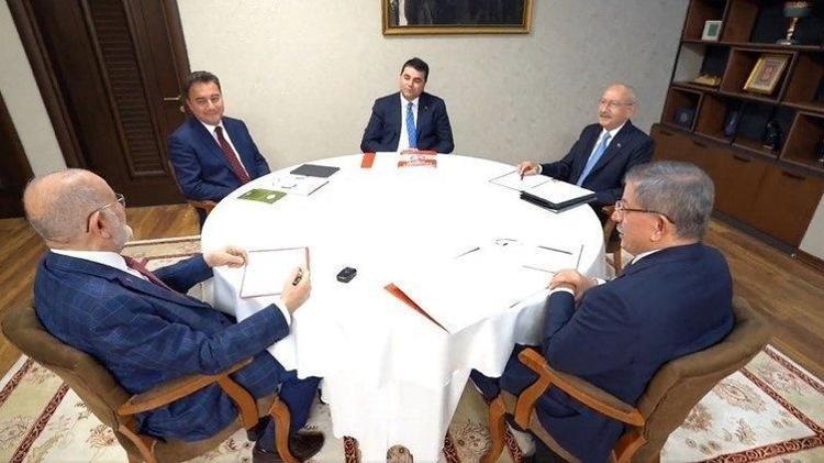 12 maddelik altılı masa aday açıklaması 6lı masa aday açıklaması tam metni...