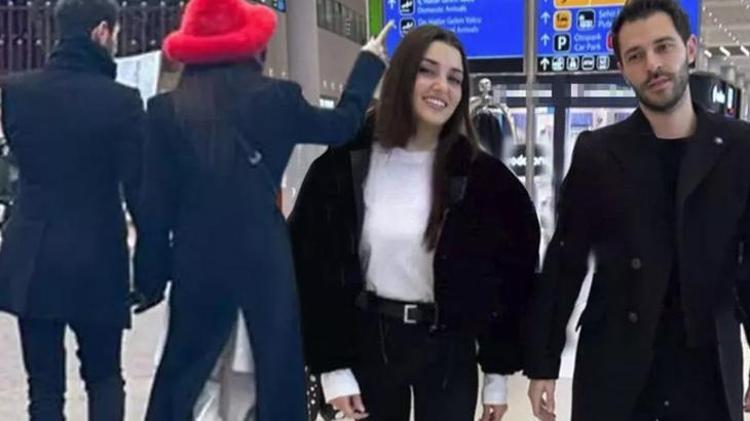 Hande Erçel ile Hakan Sabancı el ele yakalandı