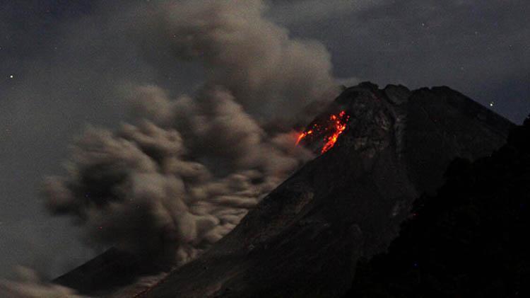 Merapi Yanardağı nerede