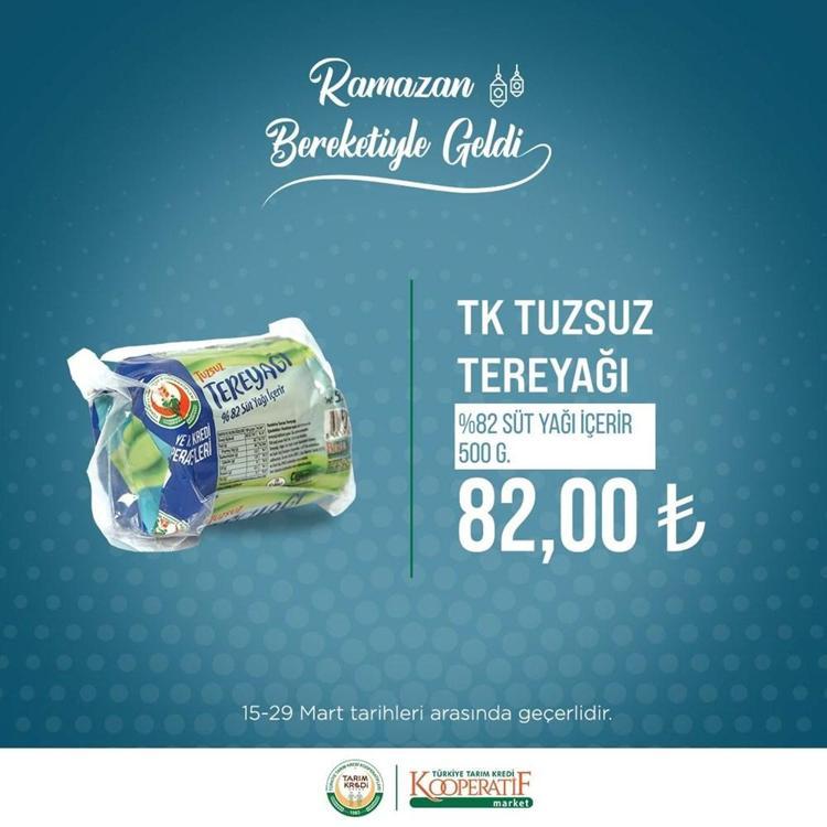 Tarım Kredi Kooperatifleri marketlerinde dev indirim Ramazan ayı boyunca sürecek