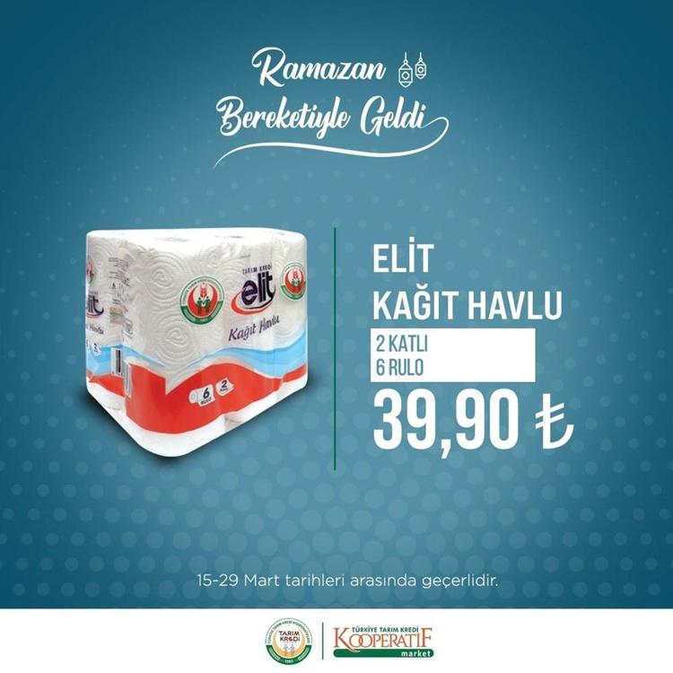 Tarım Kredi Kooperatifleri marketlerinde dev indirim Ramazan ayı boyunca sürecek